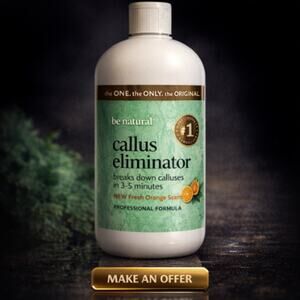 Prolinc Be Natural Callus Eliminator Orange Scent 34oz  Professional Formula NEW